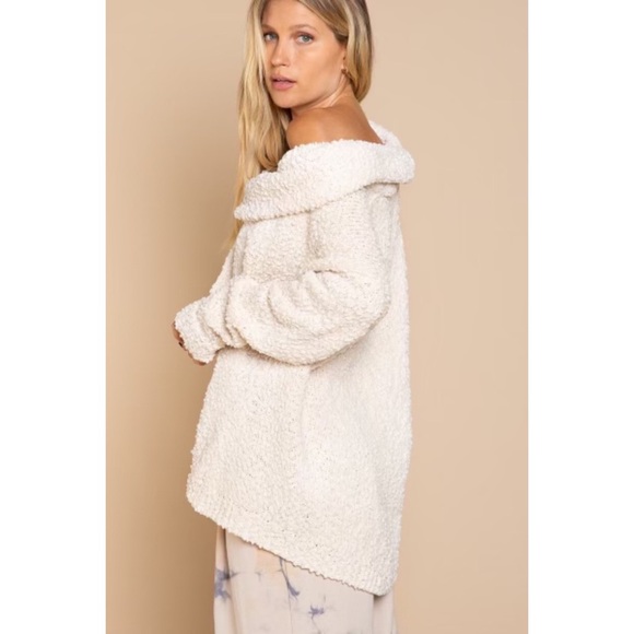 Cowl Neck Sweater Cream Neutral - Picture 9 of 11